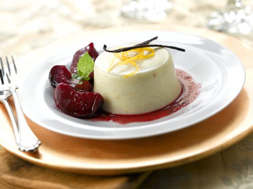 Panna Cotta Met Amandelsaus