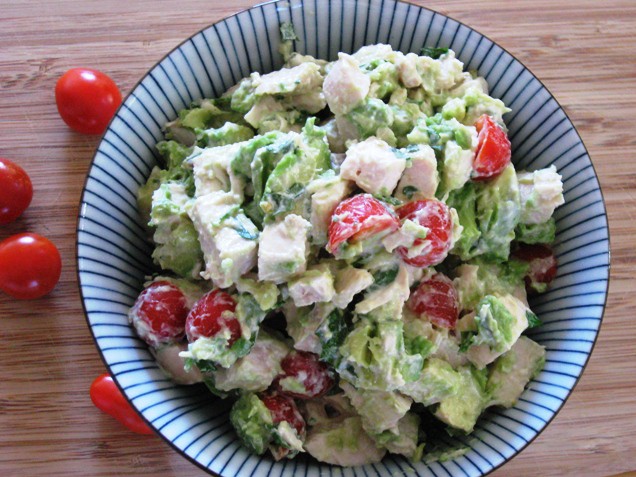 Salade Van Avocado En Kool