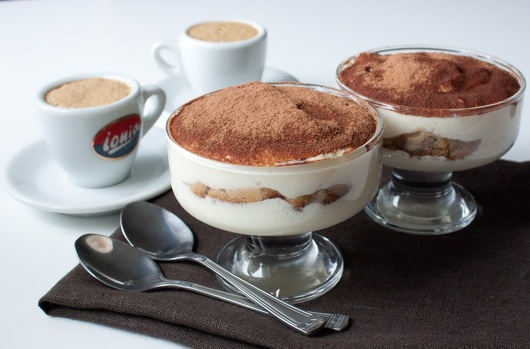 Tiramisu: om het te laten luchten