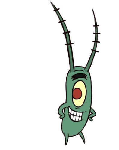 Hoe maak je Plankton van Bob's Sponge