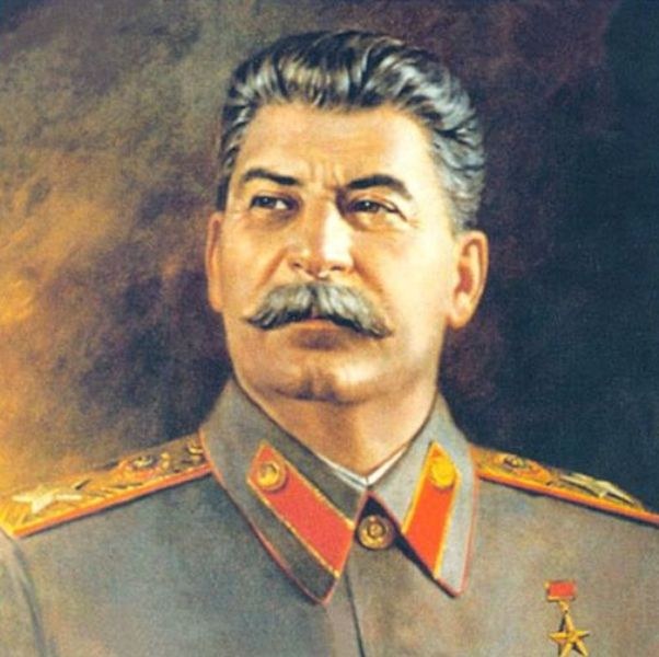 Bij de verjaardag van Stalin