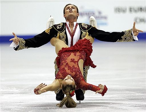 De beste Russische figuurschaatsers