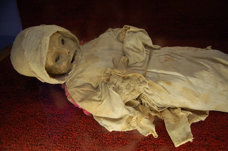 Mummiemuseum in Mexico